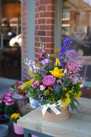 Floral Hat Box
