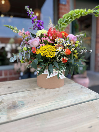 Floral Hat Box